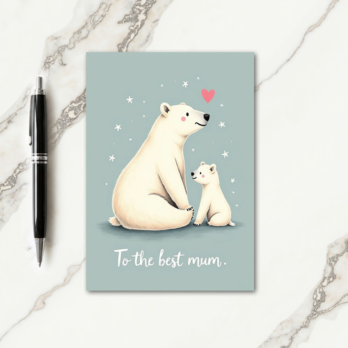 Floral Mothers Love Cub Card
