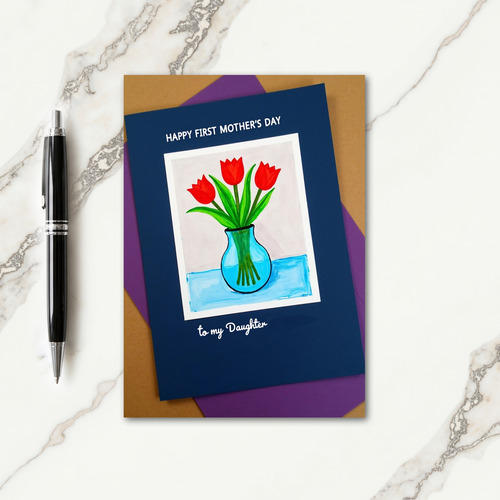 Floral Painting Pattern Card