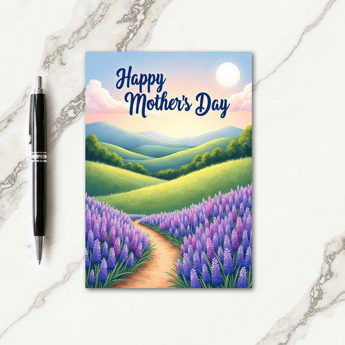 Floral Path Mothers Day Card