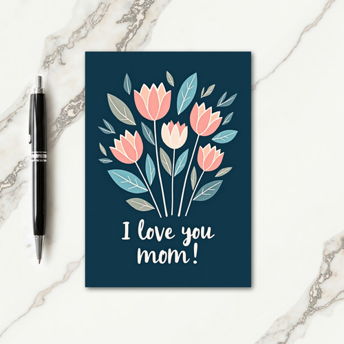 Floral Pattern Card