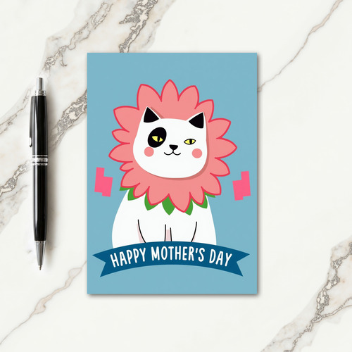 Floral Petal Mothers Day Card