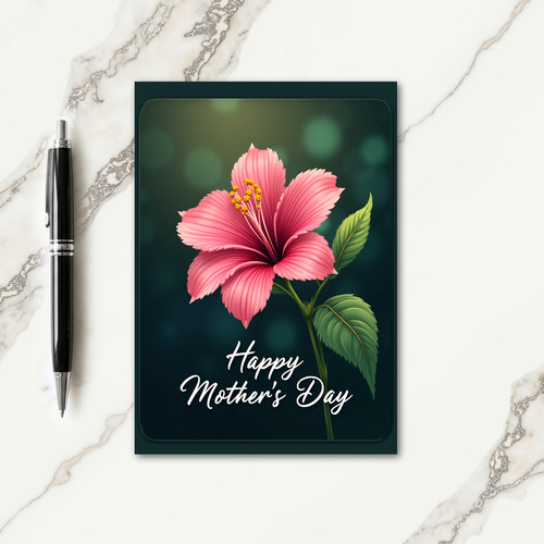 Floral Radiance Mothers Day Card