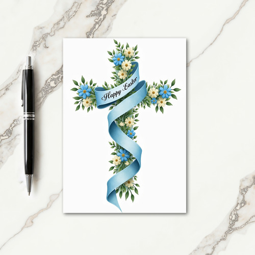 Floral Renewal Celebration Card