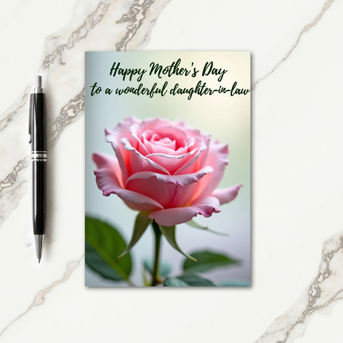 Floral Rose Mothers Day Love Card