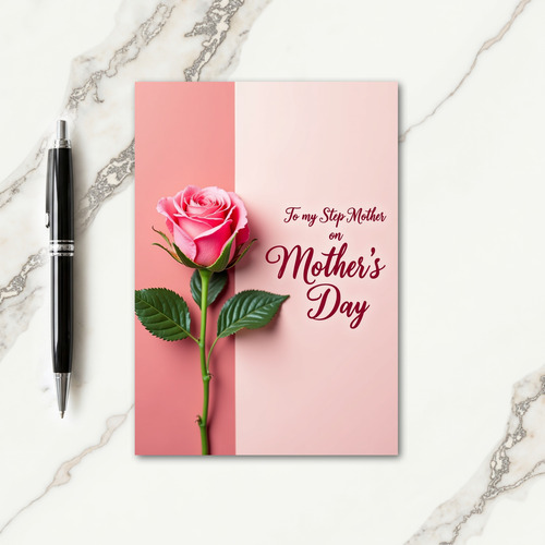 Floral Rose Sweet Mothers Day Card