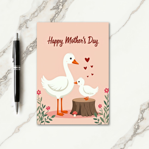 Floral Scene Mothers Day Card