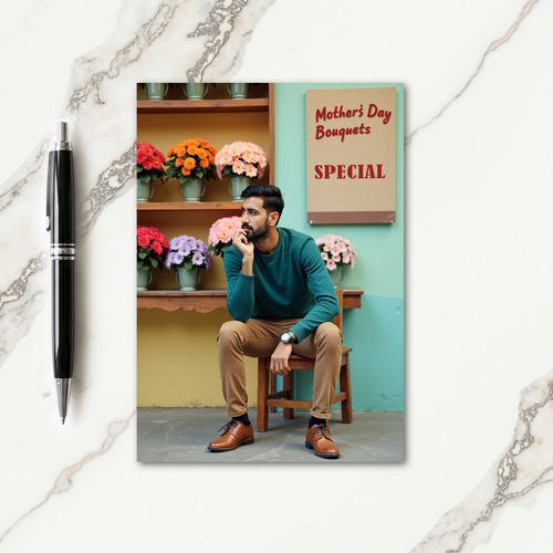 Floral Shop Mothers Day Card