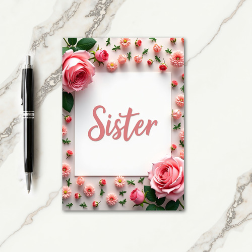 Floral Sisters Affection Card