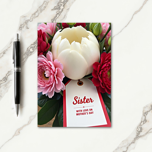 Floral Sisters Mothers Day Card