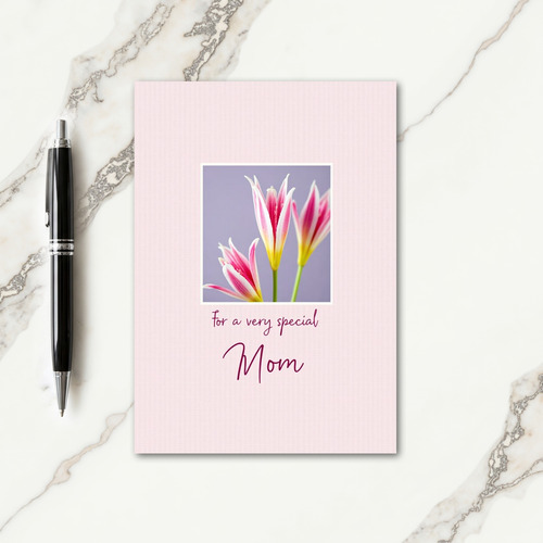 Floral Special Mom Card