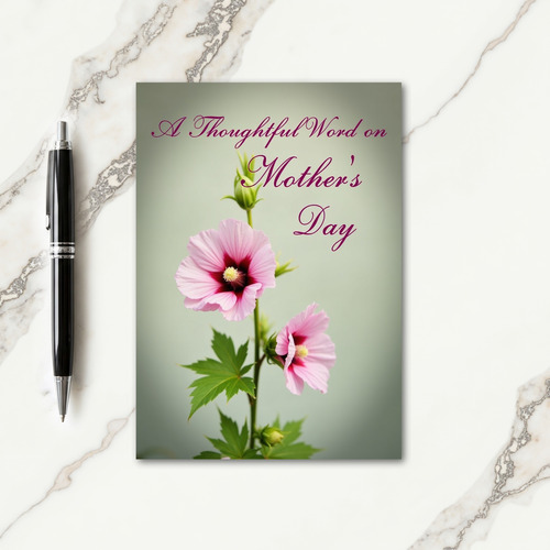 Floral Spray Mothers Day Card