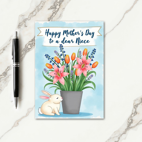 Floral Springtime Blooms Card