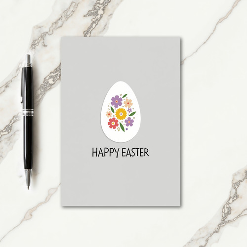 Floral Springtime Joy Card