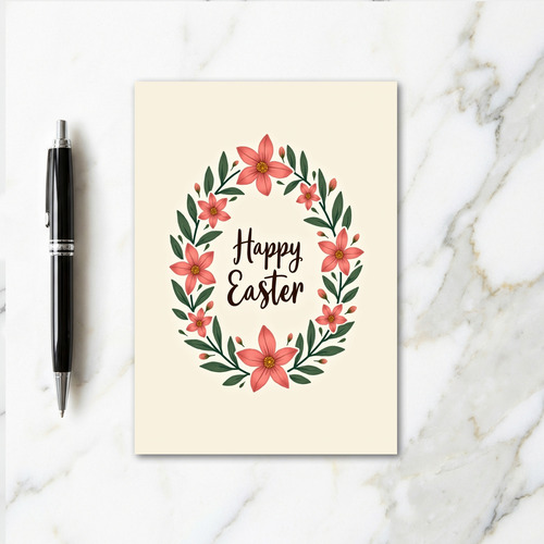 Floral Springtime Wishes Card