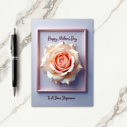 Floral Stepmom Day Card