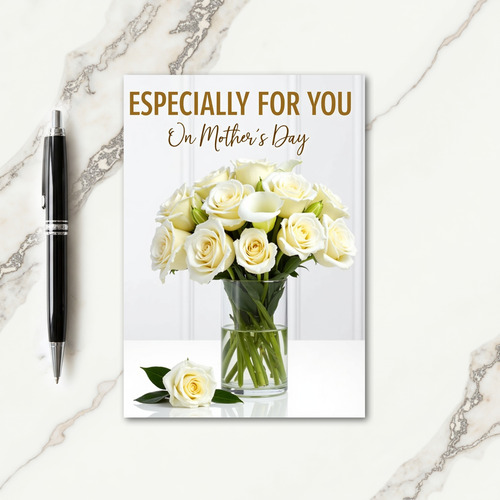Floral Still Life Mothers Day Card
