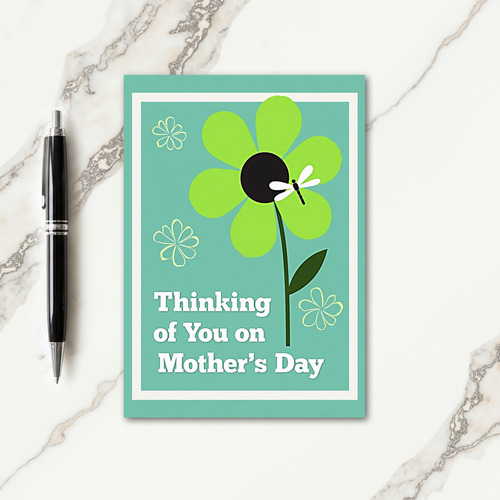 Floral Thinking Of You Card