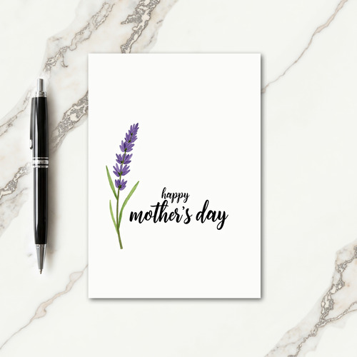 Floral Watercolor Art Card