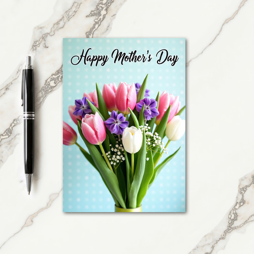 Floral Watercolor Bouquet Card