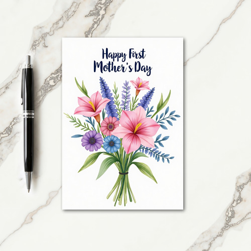 Floral Watercolor Card
