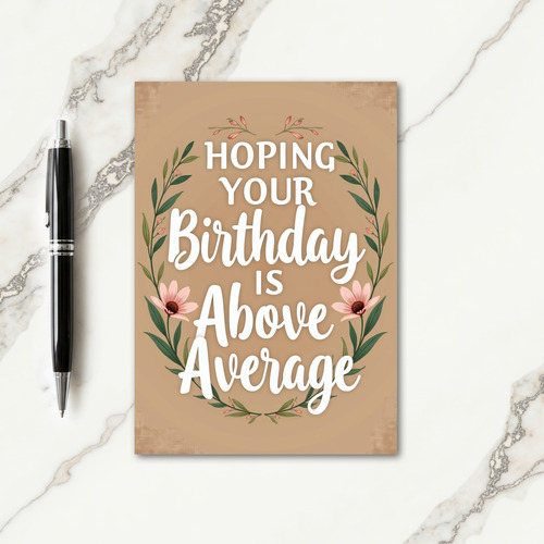 Floral Wishes Card