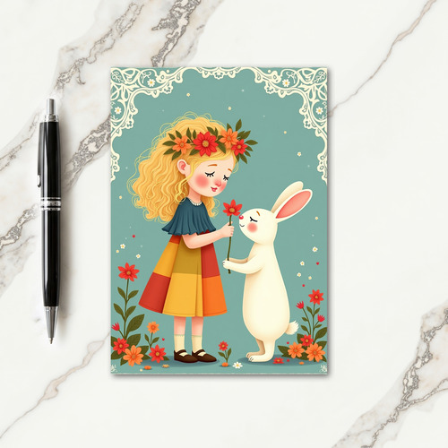 Flower Gift Of Joy Card