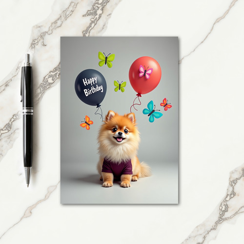 Fluffy Birthday Friend Card