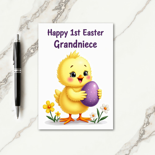 Fluffy Fowl Happy Day Card