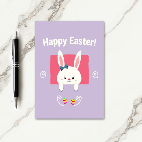 Fluffy Friend Holiday Season Card
