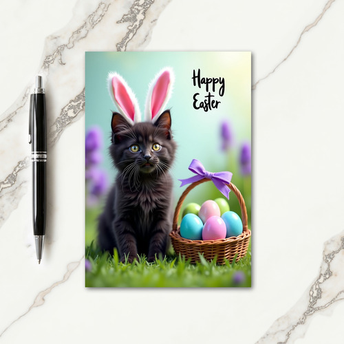 Fluffy Friend Pastel Sphere Card