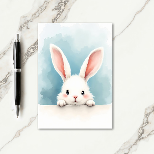 Fluffy Friend Peekaboo Card
