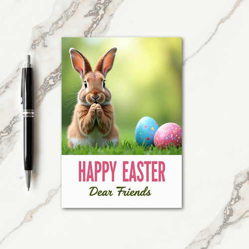 Fluffy Friend Spring Celebration Card