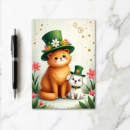 Fluffy Friends Happy Day Card
