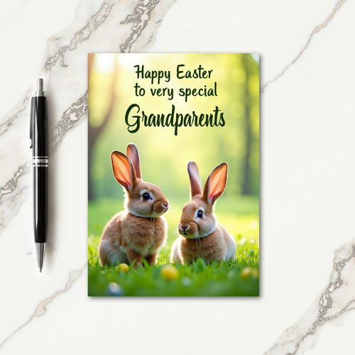 Fluffy Friends Springtime Card