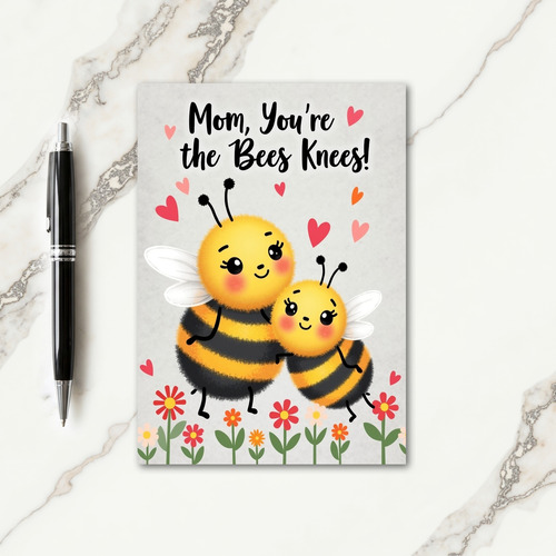 Fluffy Insect Mothers Day Card