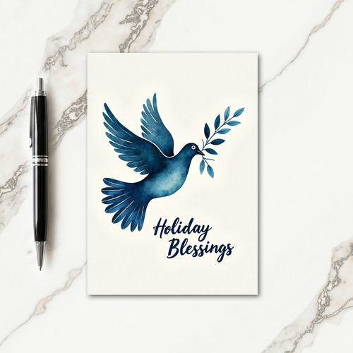 Flying Peace Christmas Card