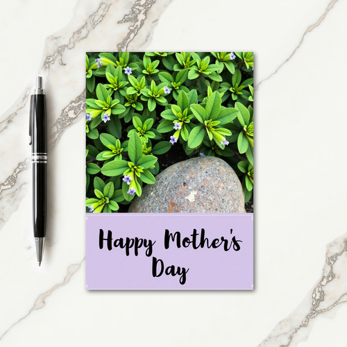 Foliage Floral Pattern Card