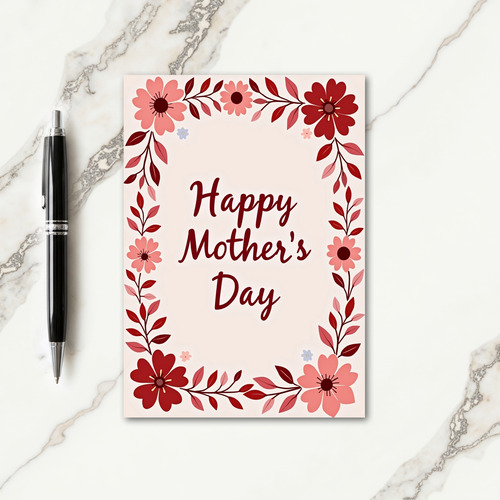 For Mom Happy Mothers Day Card
