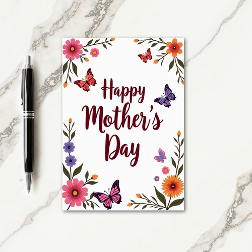 For Mother A Springtime Card