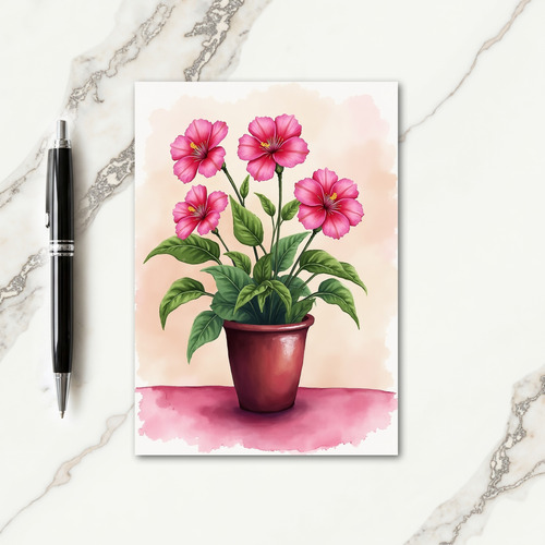 For My Wife Beautiful Flower Card