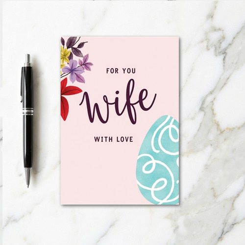 For You Wife With Love Card
