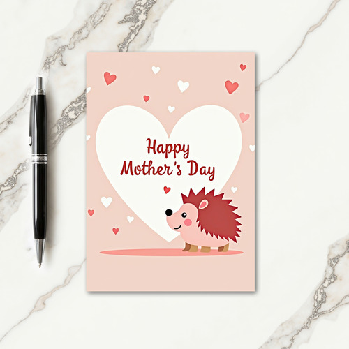 Forest Creature Mothers Day Card