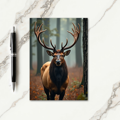 Forest Fathers Day Deer Card