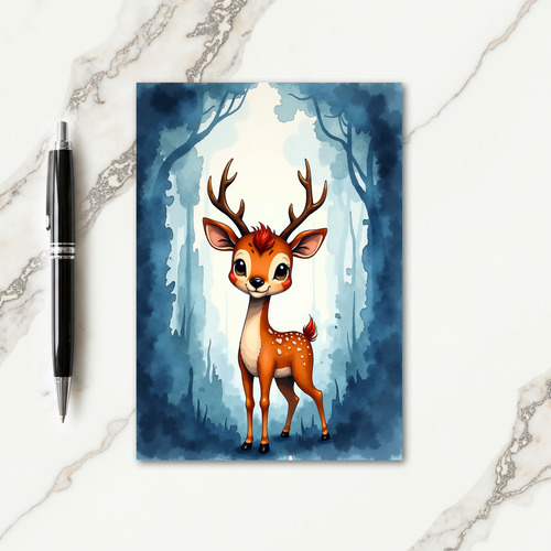 Forest Fathers Day Friend Card