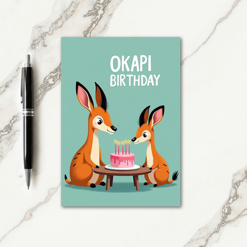 Forest Friends Celebration Card