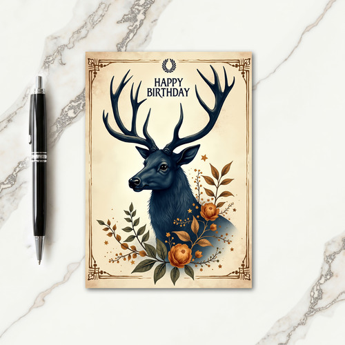 Forest Guardian Birthday Card