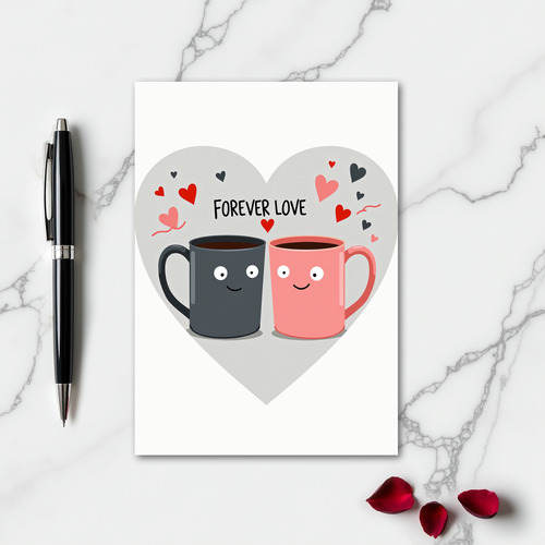 Forever Love Mugs Card