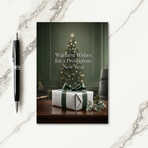 Formal Christmas Card Message For Business Executives Card
