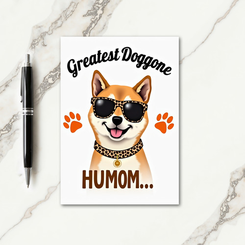 Fox Mothers Day Best Mom Ever Card