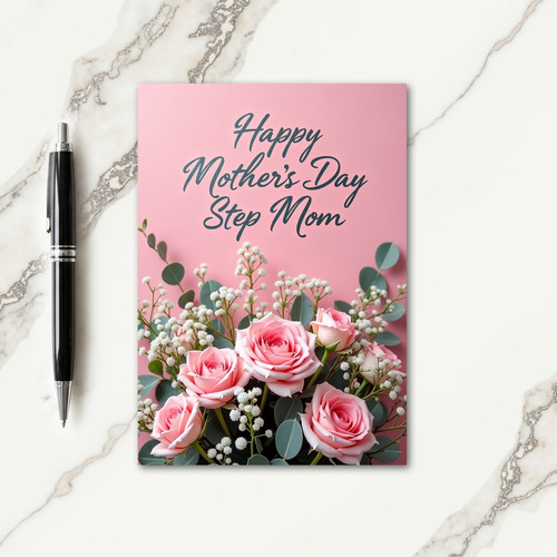 Fresh Blooms Mothers Day Card